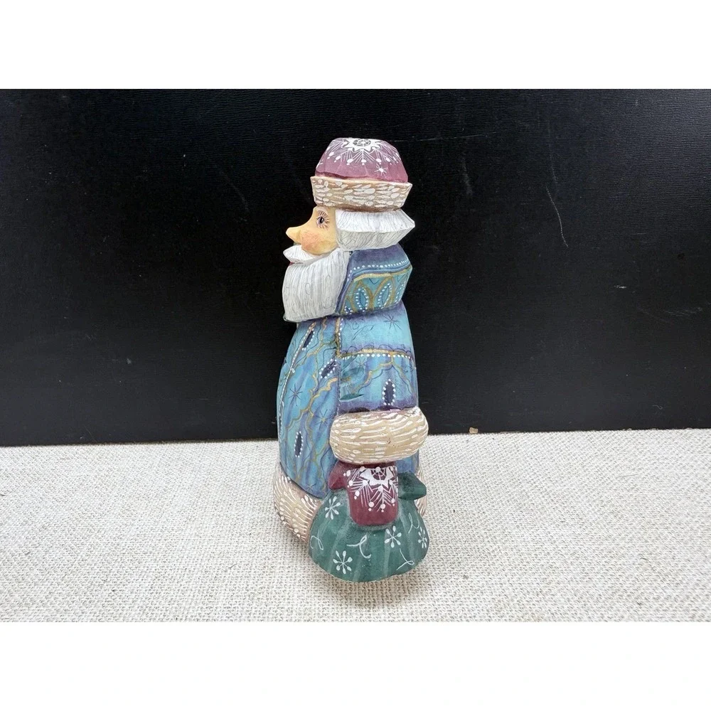 G DeBrekht Russian‎ Santa Blue Coat Limited Edition Hand Painted 2000